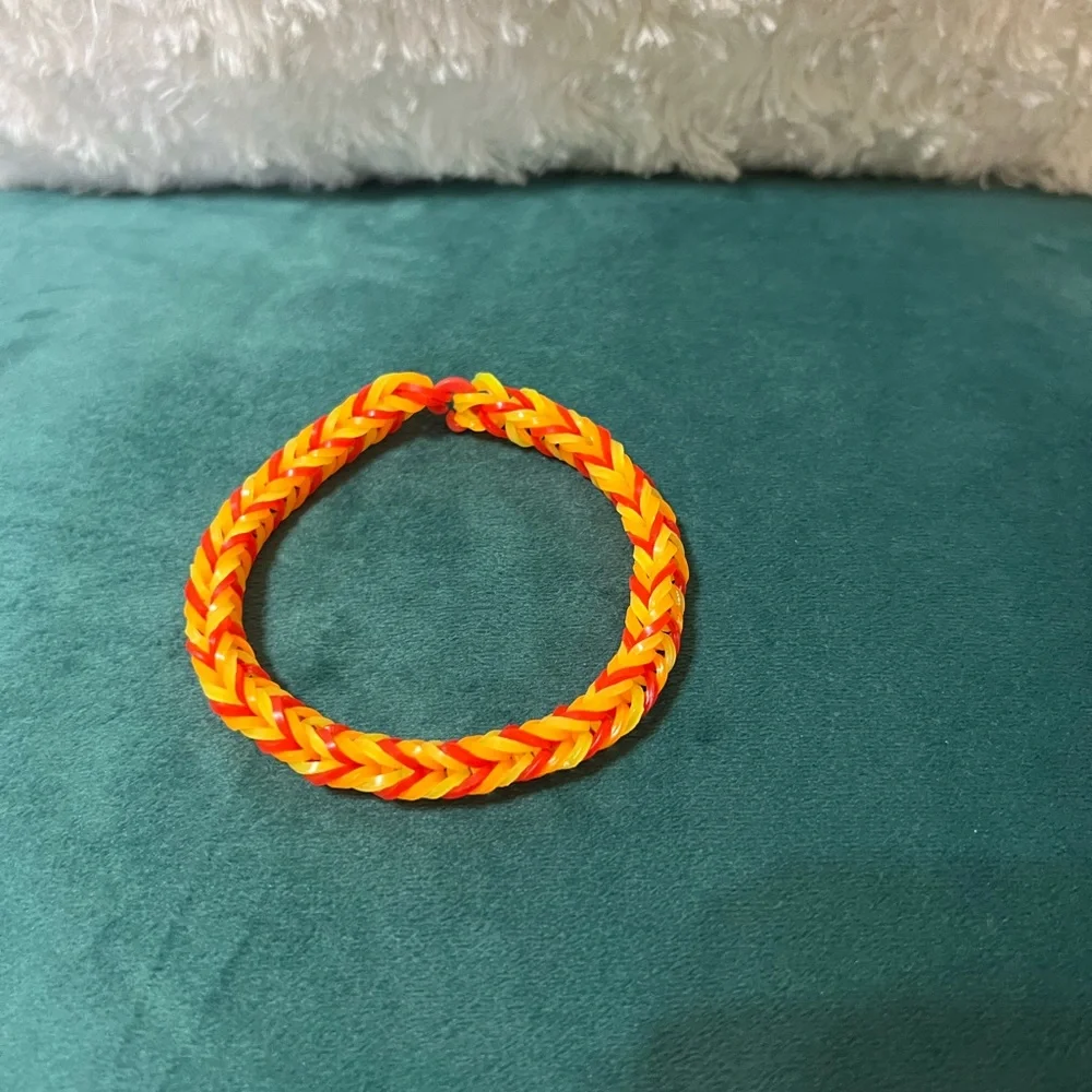 Friendship Rubber Band Bracelet Made By My Granddaughter